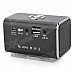 NIZHI TT6 Portable Mini Music Speaker MP3 Player w/ FM / TF Card Slot - Black NIZHI TT6 Portable Mini Music Speaker MP3 Player w/ FM / TF Card Slot - Black