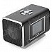 NIZHI TT6 Portable Mini Music Speaker MP3 Player w/ FM / TF Card Slot - Black NIZHI TT6 Portable Mini Music Speaker MP3 Player w/ FM / TF Card Slot - Black