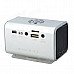 NIZHI TT6 Portable Mini Music Speaker MP3 Player w/ FM / TF Card Slot - Silver NIZHI TT6 Portable Mini Music Speaker MP3 Player w/ FM / TF Card Slot - Silver
