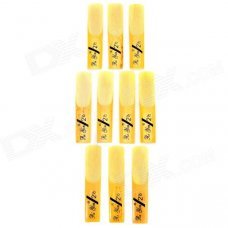 RIYIN SP-01 Tenor Soprano Saxophones Reeds - Light Yellow (10PCS) RIYIN SP-01 Tenor Soprano Saxophones Reeds - Light Yellow (10PCS)