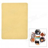 A135 Micro Suede Car Cleaning Towel - Yellow