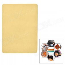 A135 Micro Suede Car Cleaning Towel - Yellow A135 Micro Suede Car Cleaning Towel - Yellow