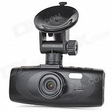 G1WH 2.7" TFT 3.0MP CMOS Full HD 1080P 140 Degree Wide Angle Car DVR w/ G-sensor / TF - Black G1WH 2.7" TFT 3.0MP CMOS Full HD 1080P 140 Degree Wide Angle Car DVR w/ G-sensor / TF - Black