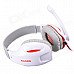 SADES SA-808 USB 2.0 Gaming Headset w/ Microphone - White (3.5mm Plug / USB2.0 Plug / 220cm-Cable) SADES SA-808 USB 2.0 Gaming Headset w/ Microphone - White (3.5mm Plug / USB2.0 Plug / 220cm-Cable)