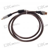 Gold Plated 1080P HDMI V1.3 M-M Shielded Connection Cable (1.5M-Length)