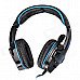 SADES SA-901 USB 2.0 Wired Headphones w/ Microphone - Black + Blue (307cm-Cable) SADES SA-901 USB 2.0 Wired Headphones w/ Microphone - Black + Blue (307cm-Cable)