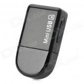 Mini USB to TF Micro SD Card Reader - Black