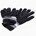 Chthi YMX-B2 Bluetooth Talking Warm Knitted Winter Gloves w/ Speaker for Cellphone - Black Grey Chthi YMX-B2 Bluetooth Talking Warm Knitted Winter Gloves w/ Speaker for Cellphone - Black Grey