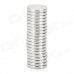 12 x 2mm Round NdFeB Magnets - Silver (20 PCS) 12 x 2mm Round NdFeB Magnets - Silver (20 PCS)