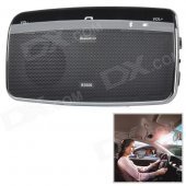 B3506 Rechargeable 2.4GHz Bluetooth V4.0 Handsfree Car Speaker Kit - Black
