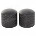 ZEA-YQ-02 Iron + Plastic Guitar Volume Knobs - Black (2 PCS) ZEA-YQ-02 Iron + Plastic Guitar Volume Knobs - Black (2 PCS)