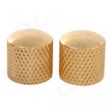 ZEA-YQ-02 Iron + Plastic Guitar Volume Knobs - Golden (2 PCS) ZEA-YQ-02 Iron + Plastic Guitar Volume Knobs - Golden (2 PCS)