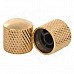 ZEA-YQ-02 Iron + Plastic Guitar Volume Knobs - Golden (2 PCS) ZEA-YQ-02 Iron + Plastic Guitar Volume Knobs - Golden (2 PCS)