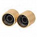 ZEA-YQ-02 Iron + Plastic Guitar Volume Knobs - Golden (2 PCS) ZEA-YQ-02 Iron + Plastic Guitar Volume Knobs - Golden (2 PCS)