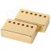 SYH-02G LP Electric Guitar Pickup Covers - Golden (Pair) SYH-02G LP Electric Guitar Pickup Covers - Golden (Pair)