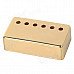 SYH-02G LP Electric Guitar Pickup Covers - Golden (Pair) SYH-02G LP Electric Guitar Pickup Covers - Golden (Pair)