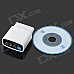 ELM327 Mini OBD-II Wi-Fi Car Diagnosis Tool w/ Switch - White ELM327 Mini OBD-II Wi-Fi Car Diagnosis Tool w/ Switch - White