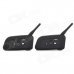 V2-500C Bluetooth V3.0 Motorcycle Helmet Interphone Set - Black V2-500C Bluetooth V3.0 Motorcycle Helmet Interphone Set - Black