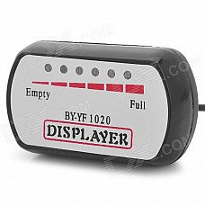 C1LXZ Motorcycle Accessory Professional Electric Quantity Displayer - Black + Silver (48V) C1LXZ Motorcycle Accessory Professional Electric Quantity Displayer - Black + Silver (48V)