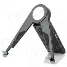 Portable ABS Stand Speaker for IPAD - Black Portable ABS Stand Speaker for IPAD - Black