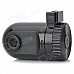 1.5" TFT 1080p 5.0 MP CMOS 120 Degree Wide Angle Car DVR - Black