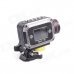 ESER F24 HD 2.0 MP CMOS Portable Outdoor Sport Waterproof Camcorder - Black + Silver ESER F24 HD 2.0 MP CMOS Portable Outdoor Sport Waterproof Camcorder - Black + Silver