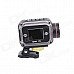ESER F24 HD 2.0 MP CMOS Portable Outdoor Sport Waterproof Camcorder - Black + Silver ESER F24 HD 2.0 MP CMOS Portable Outdoor Sport Waterproof Camcorder - Black + Silver