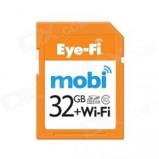 Eye-Fi Mobi 32GB SDHC Class 10 Wireless Memory Card