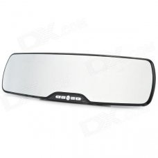 2.7'' TFT 5.0MP CMOS Wide Angle Car DVR Rearview Mirror w/ 6-IR LED / G-sensor 2.7'' TFT 5.0MP CMOS Wide Angle Car DVR Rearview Mirror w/ 6-IR LED / G-sensor