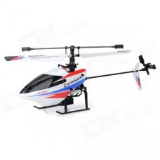 WLtoys V911 4-CH 2.4GHz Right Hand Single Rotor Helicopter w/ Gyro Toy - White WLtoys V911 4-CH 2.4GHz Right Hand Single Rotor Helicopter w/ Gyro Toy - White