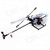 WLtoys V911 4-CH 2.4GHz Right Hand Single Rotor Helicopter w/ Gyro Toy - White WLtoys V911 4-CH 2.4GHz Right Hand Single Rotor Helicopter w/ Gyro Toy - White