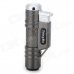 STHJ001 Double Head Butane Jet Lighter - Deep Grey + Silver White STHJ001 Double Head Butane Jet Lighter - Deep Grey + Silver White
