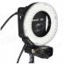 Aputure Amaran HN100 CRI 95+ Halo Ring 6W 1020lm 5500K 100-LED Flash Lamp for Nikon Cameras - Black Aputure Amaran HN100 CRI 95+ Halo Ring 6W 1020lm 5500K 100-LED Flash Lamp for Nikon Cameras - Black