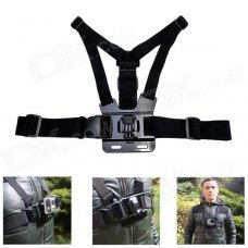 Fat Cat High Comfortable Elastic Adjustable Chest Mount w/ J Hook for Gopro Hero 4/3+/3/2/1/SJ4000 Fat Cat High Comfortable Elastic Adjustable Chest Mount w/ J Hook for Gopro Hero 4/3+/3/2/1/SJ4000