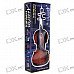 Violin Shaped Musical Toy with Stand (2*AA)