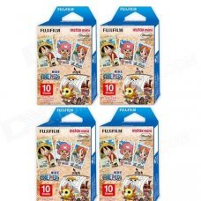 4 Packs Fujifilm One Piece Instax Mini Film