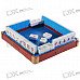 Mahjong Resin Ashtray (Blue)