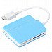 3305 Micro USB 3.0 OTG Card Reader for Samsung Galaxy N900 / N9006 / N9002 / N9009 / N9008 - Blue 3305 Micro USB 3.0 OTG Card Reader for Samsung Galaxy N900 / N9006 / N9002 / N9009 / N9008 - Blue