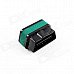 Vagte l Super Mini iCar2 Vehicle Wi-Fi OBD-II Code Diagnostic Tool / Clearer - White + Green Vagte l Super Mini iCar2 Vehicle Wi-Fi OBD-II Code Diagnostic Tool / Clearer - White + Green