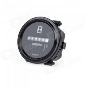 Eastor Mechanical Hour Meter Gauge Timer for Gasoline Engines Diesel Generators Electron (DC 8~80V)