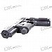 6mm Pistol BB Gun Toy with Laser Sight and Blue Light Flashlight 6mm Pistol BB Gun Toy with Laser Sight and Blue Light Flashlight