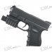 6mm Pistol BB Gun Toy with Laser Sight and Blue Light Flashlight 6mm Pistol BB Gun Toy with Laser Sight and Blue Light Flashlight