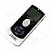 Aroma AM-705 6.2cm LCD Metronome - White + Black + Purple (3 x AA)