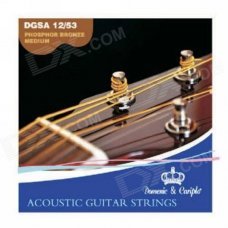 DEDO MA-70 Acoustic Guitar Nylon + Steel 6 String Guitar Strings - White + Transparent (6 PCS) DEDO MA-70 Acoustic Guitar Nylon + Steel 6 String Guitar Strings - White + Transparent (6 PCS)