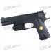 6mm Pistol BB Gun Toy with Laser Sight and Blue/Green Light Flashlight 6mm Pistol BB Gun Toy with Laser Sight and Blue/Green Light Flashlight