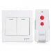 Press 2-Wire Remote Switch w/ Remote Controller - White (1 x 23A) Press 2-Wire Remote Switch w/ Remote Controller - White (1 x 23A)