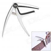 Flanger FC-01 Zinc Alloy Capo for Acoustic / Electric Guitar - Silvery White + Black