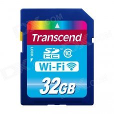Transcend 32GB Wi-Fi SDHC Class 10 Flash Memory Card