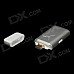 V5i SmartCast HDMI Dongle Supports DLNA / Miracast / Airplay - White + Silver V5i SmartCast HDMI Dongle Supports DLNA / Miracast / Airplay - White + Silver