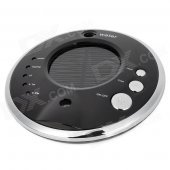 UFO-988 0.6W Solar Powered Aerosol Spray Car Air Purifier - Black + Silver (12~24V)